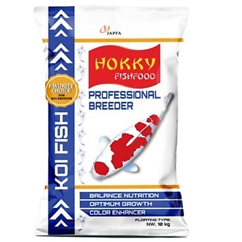 Japfa/Hokky Breeder/Pakan Koi (10kg/1 Sak)