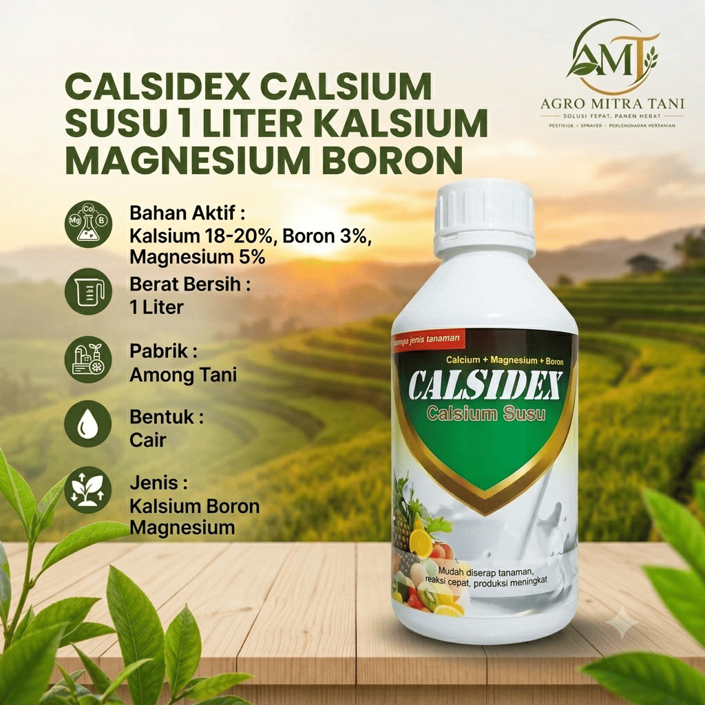 CALSIDEX CALSIUM SUSU 1 LITER KALSIUM MAGNESIUM BORON