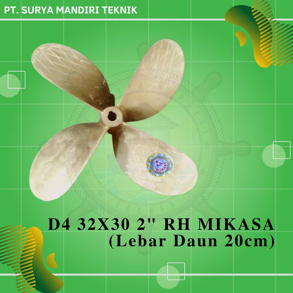 PROPELLER MIKASA D4 32 X 30 / BALING-BALING KAPAL MIKASA