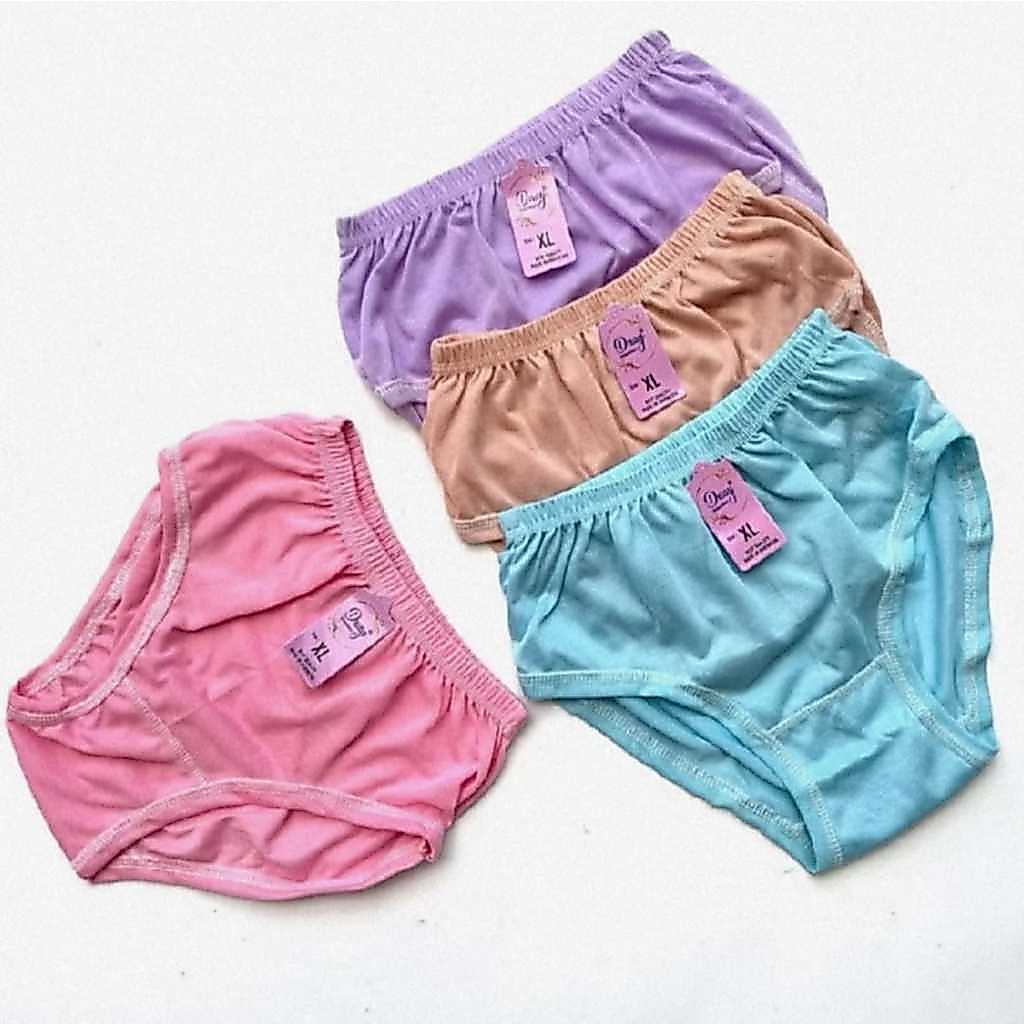 Rana - 12 PCS Celana Dalam Wanita Dewasa CD Wanita Murah Celana Dalam Perempuan Polos EXTRA SIZE