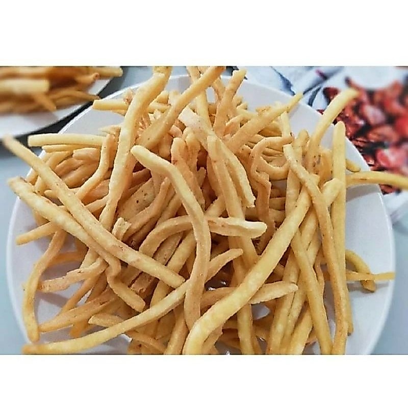 SS - 1Kg Stik Bawang Original Renyah Ladrang Bawang /Stik Bawang Kiloan / Stik Bawang / Snack Kiloan