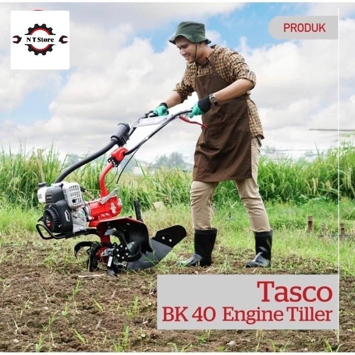 Mesin Traktor Mini Tasco BK-40 Tiller Tanah Kering Dan Basah