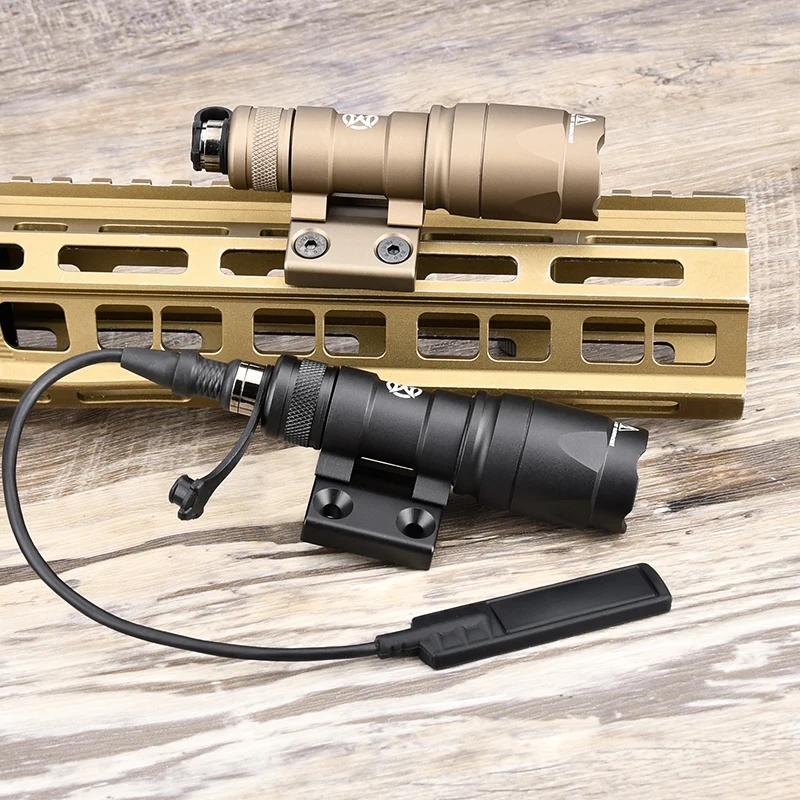 WADSN Tactical M300 M300A SF Surefire Flashlight Mini Scout Light 500lumens   Lamp Fit MLOK KEYMOD R