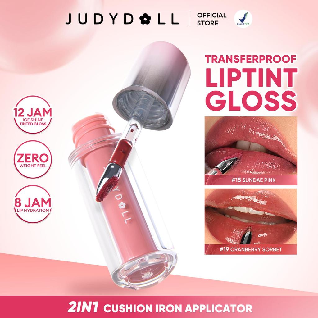 AG - Judydoll Liptint Gloss Besi [2.4gr]/ Lip Matte Lip Cream Liquid Lipstick Lip Stain Tint Glaze V