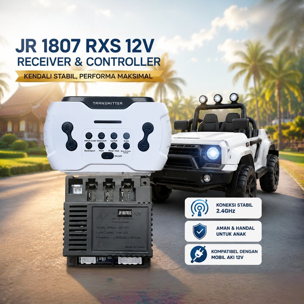Panarima/Remote Control JR 1807 RXS 12V (JR1807 RXS)