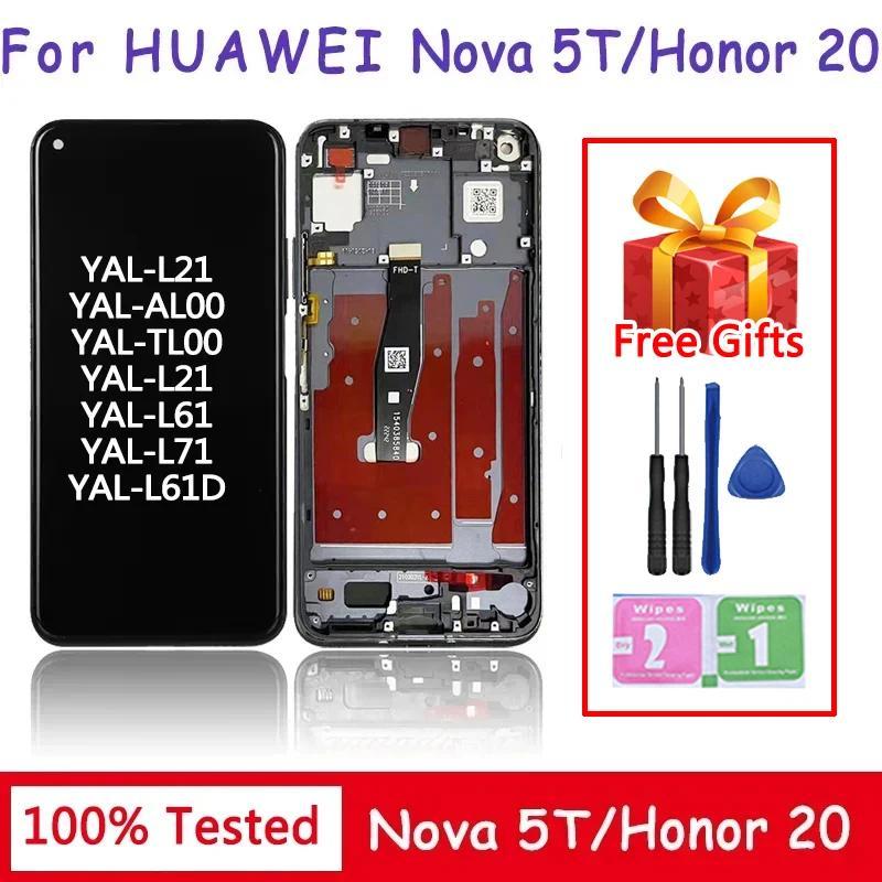 6.26''Test For Huawei Honor 20 Honor20 LCD splay Tou Screen gitizer Assembly Replacement For Huawei 