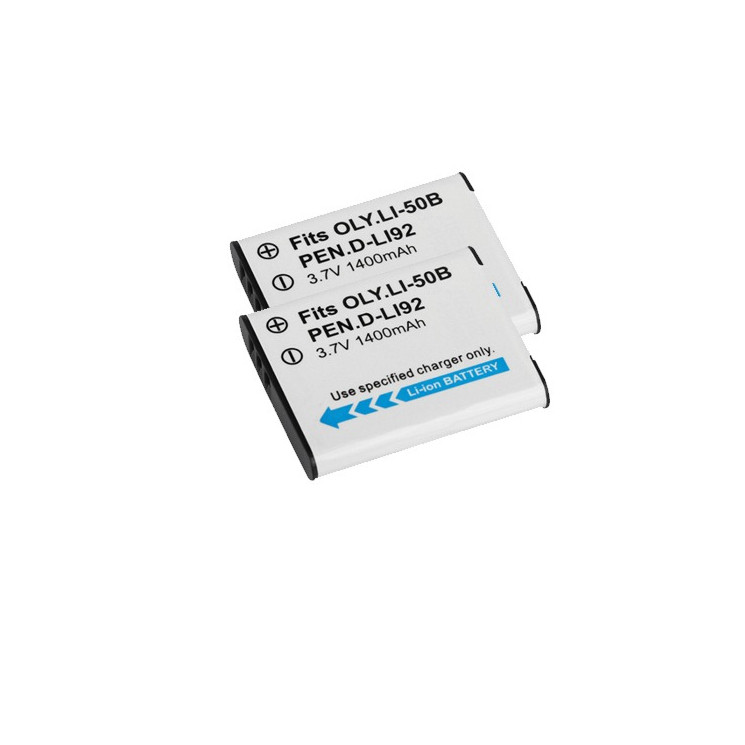 4Pcs 1400mAh Li50B Rechargeable Liion Battery For Olympus Mju 1020 SP800UZ Stylus 1010 u 1010 Ricoh 