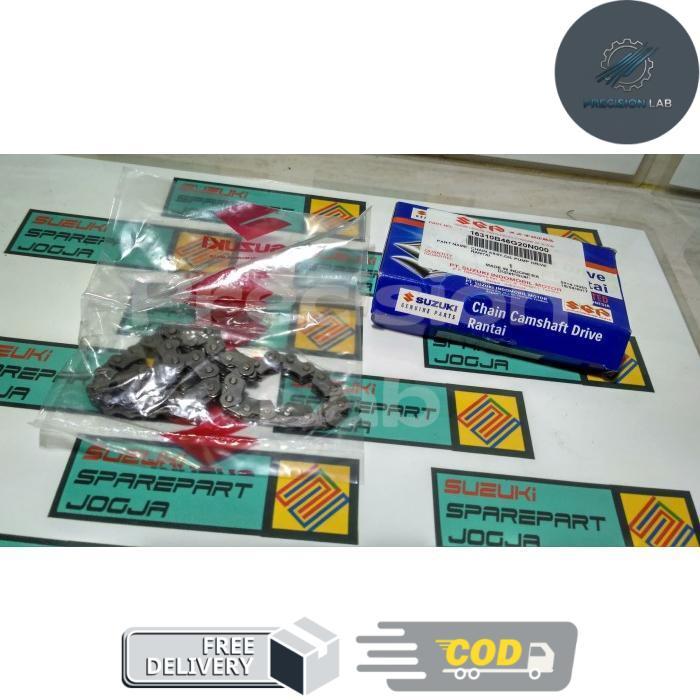 Suzuki Parts 16310B46G20N000 Rantai Pompa Oli Suzuki Skywave 125 Ori - Not Specified