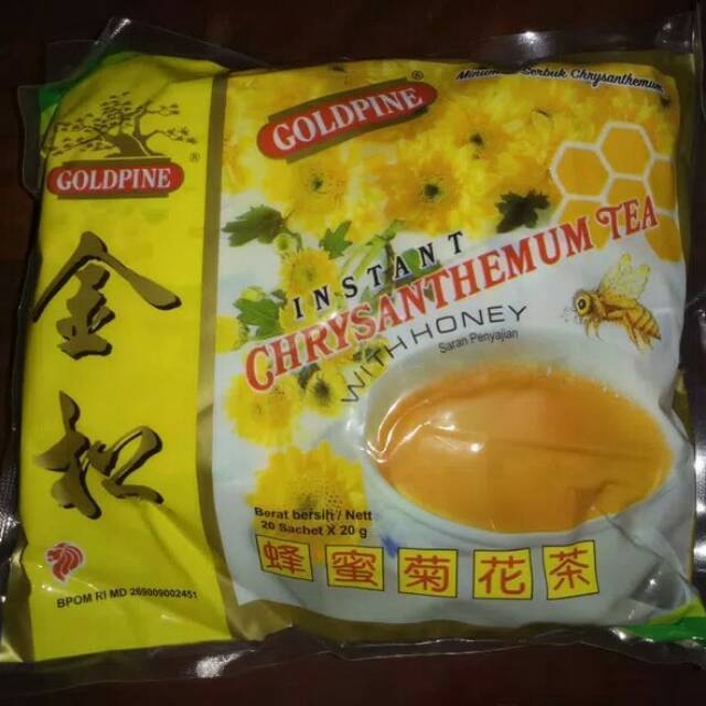 MAY Salle Teh Kembang Bunga Krisan / Chrysanthemum tea instant Goldpine 20 sachet #Teh Kembang Bunga