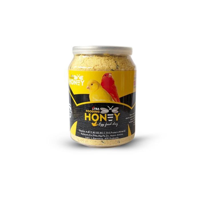 unclejarwoe Honey Egg Food Dry - Pakan Pendamping Burung Kenari - Honey