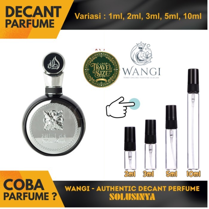 [ WANGI ] DECANT Lattafa Fakhar Lattafa        Original