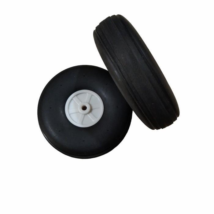 Roda karet 2.75 inch Roda 70mm roda pesawat RC
