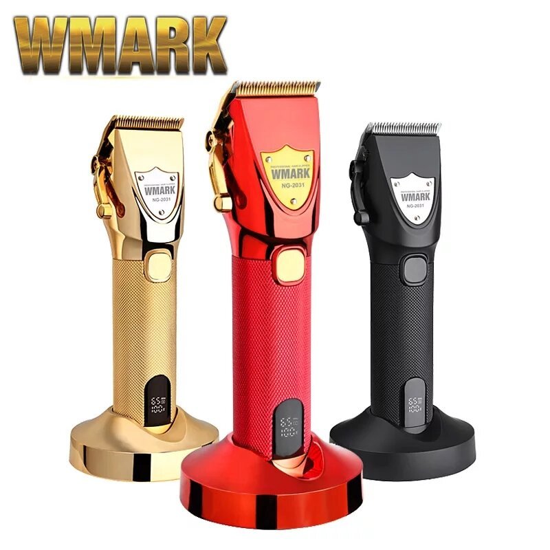 Mesin cukur rambut wmark 2031 original hair clipper wireless cordless mesin cukur cas