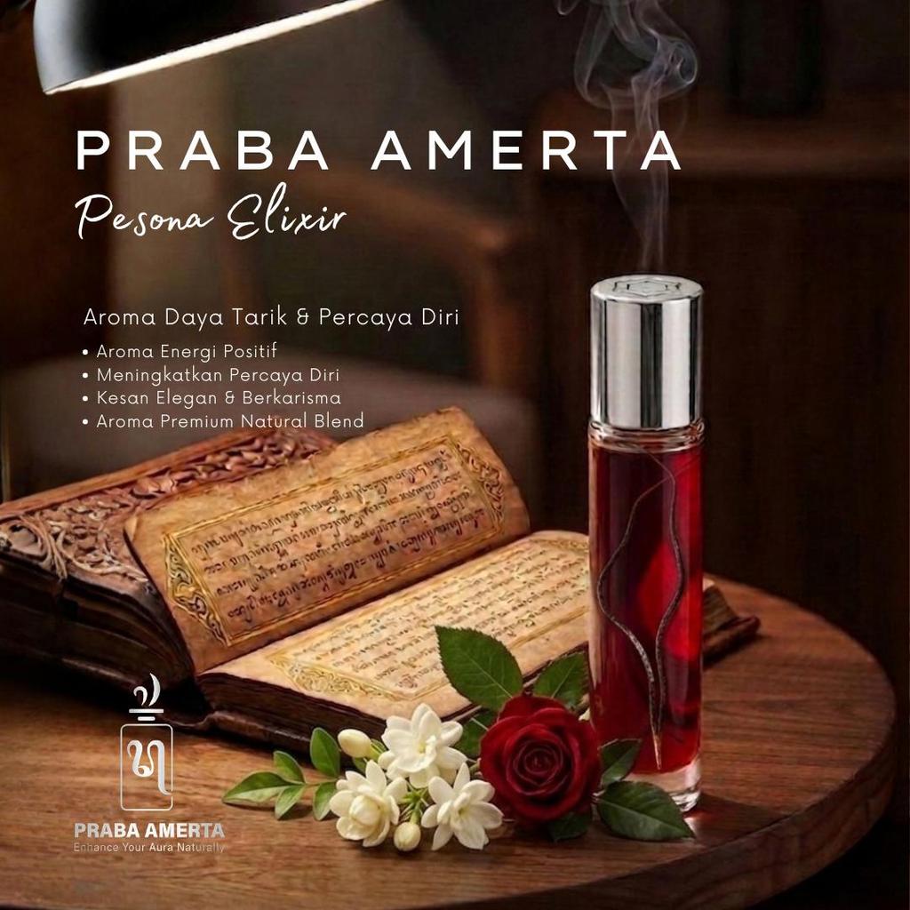 Praba Amerta Arjuna Asmara – Aroma Hangat & Menarik | Minyak Wangi Pengharum Premium Unisex
