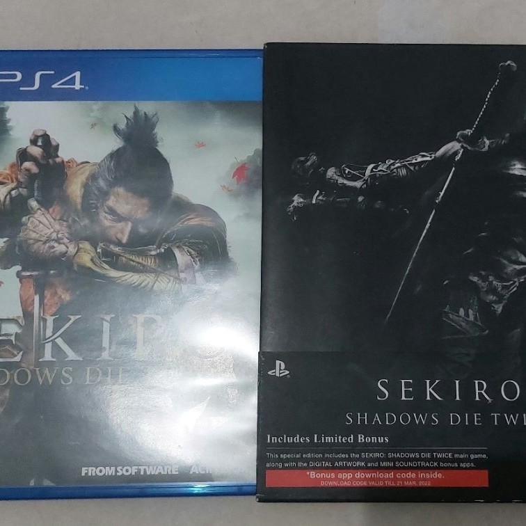 Jual BD PS4 Sekiro second