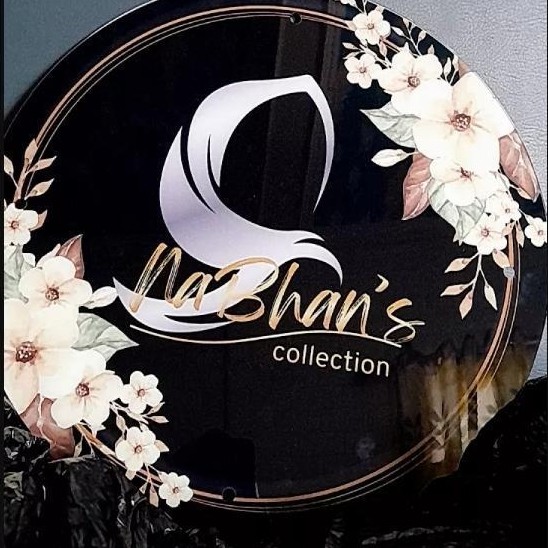 Plang nama toko Bulat, Plang nama ruangan, plang nama akrilik, Plang Logo,custom Ukuran&free desain_