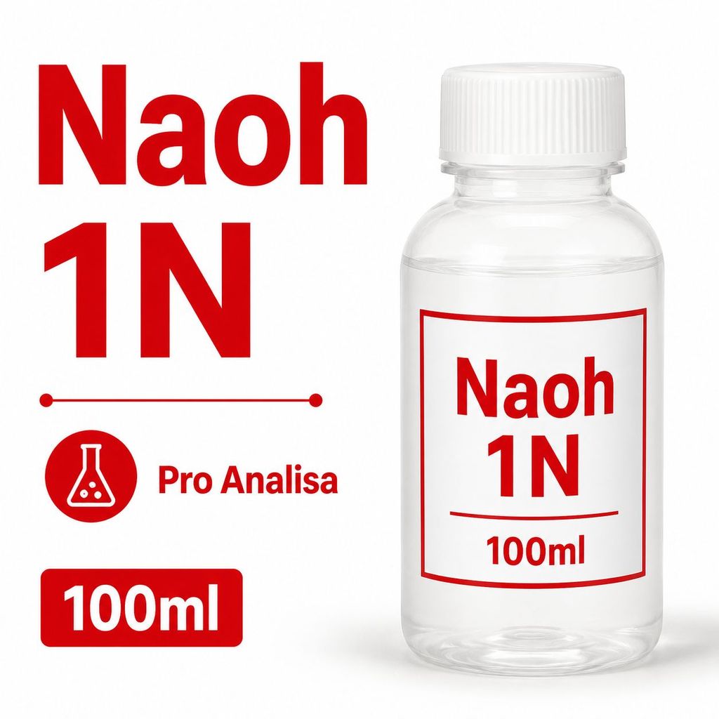 NaOH 1 N (100ml) Pro Analisa