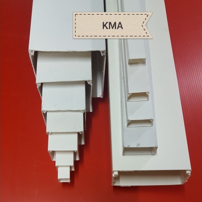 Ada Stok Kabel Duct 40x60mm / Trunking 40x60mm / Wiring Duct 40x60mm / Duct Tutup 40x60mm/40 x 60 -