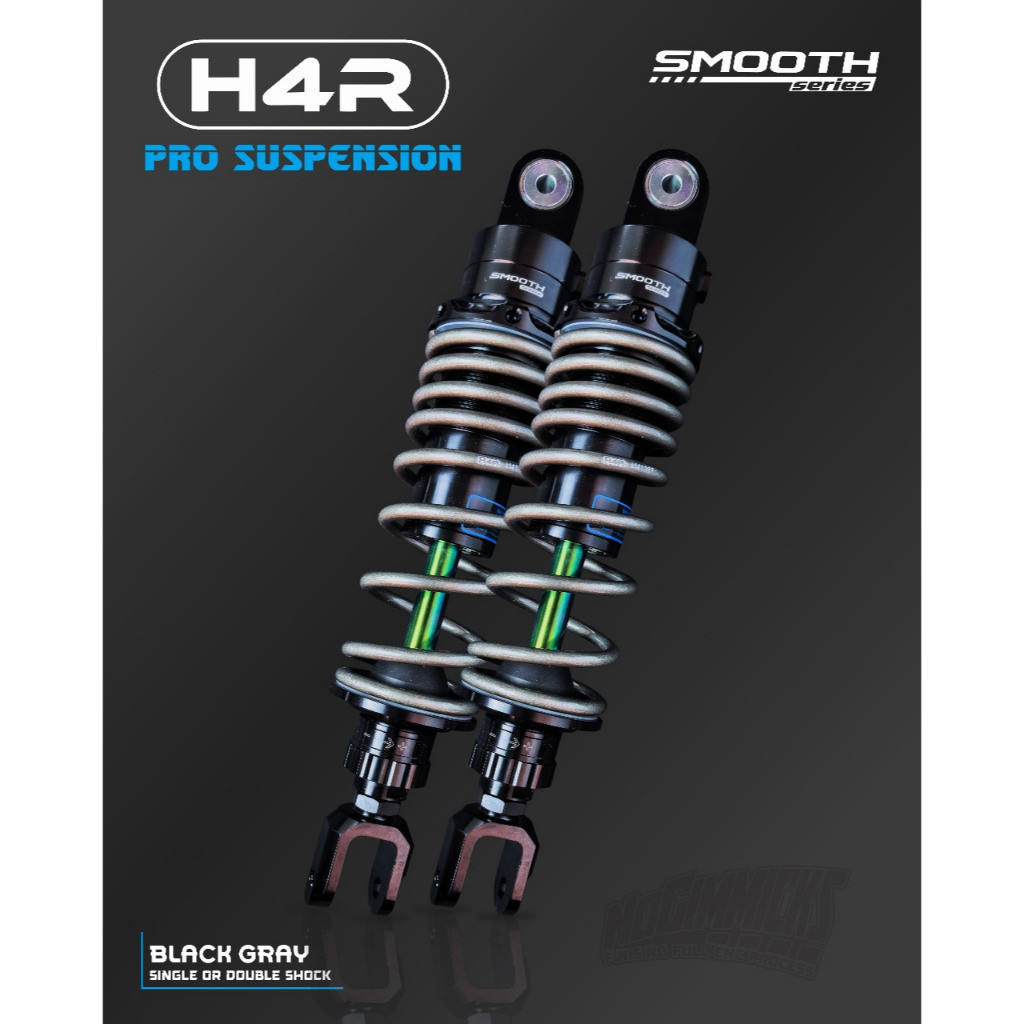 Shockbreaker H4R 305mm nmax new aerox new yamaha Universal motor matic shock smooth series click ste