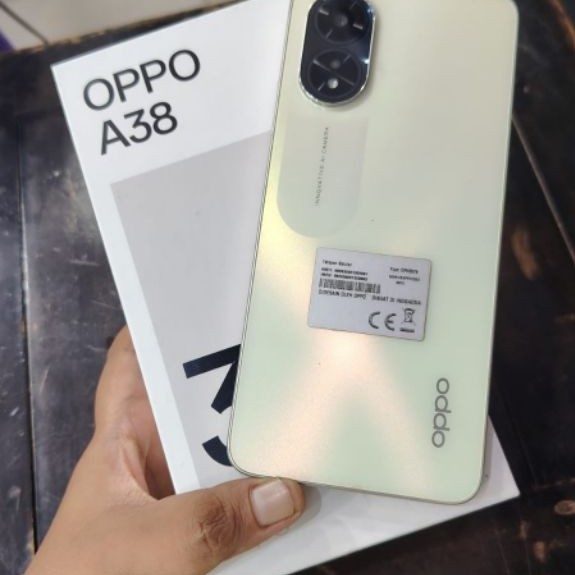 Oppo a38 6/128gb fullset hp oppo murah ram besar