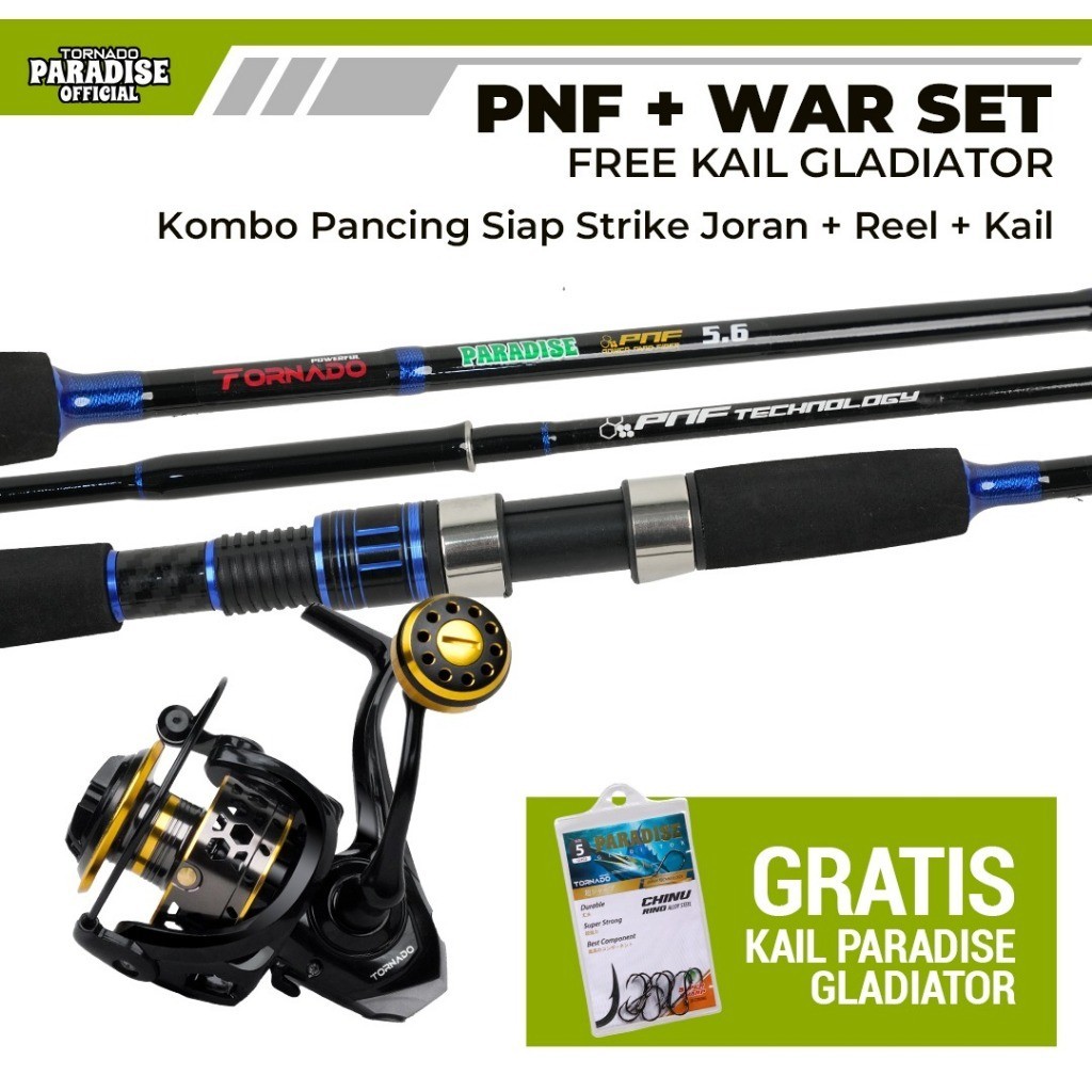 PNF + War Set [Free Kail Gladiator] Joran Paradise PNF + War WR – Cocok Spot Liar & Galatama – Bonus
