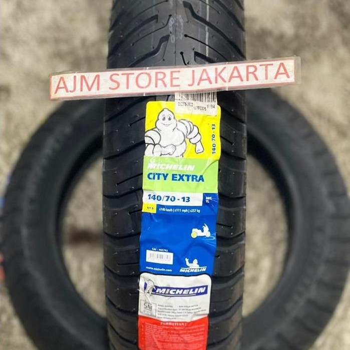Michelin City Extra 140/70-13 Tubeless...