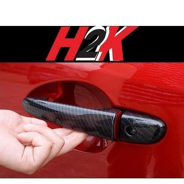 AKSESORIS MAZDA CX 5 - OUTER HANDLE COVER MAZDA CX5 2017 CARBON PROMO