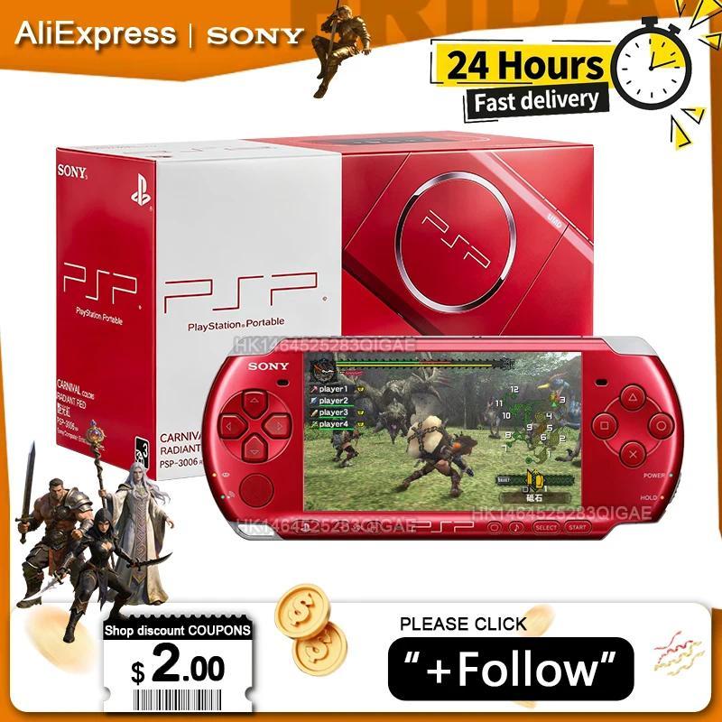 Original Sony PSP3000 PlayStation Portable PSP 3000 (PSP-3006) Sony Handheld Arcade Game Console (+F