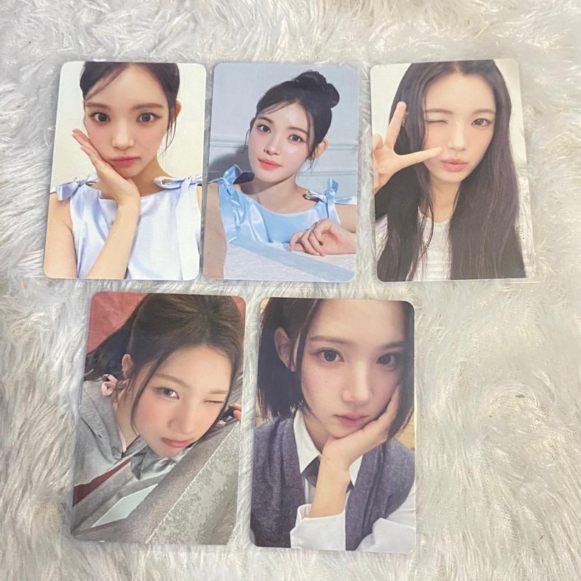 Hearts2Hearts Official Photocard Yuha Juun Jiwoo FOHACHU