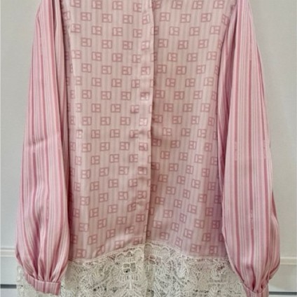preloved atasan benang jarum monogram