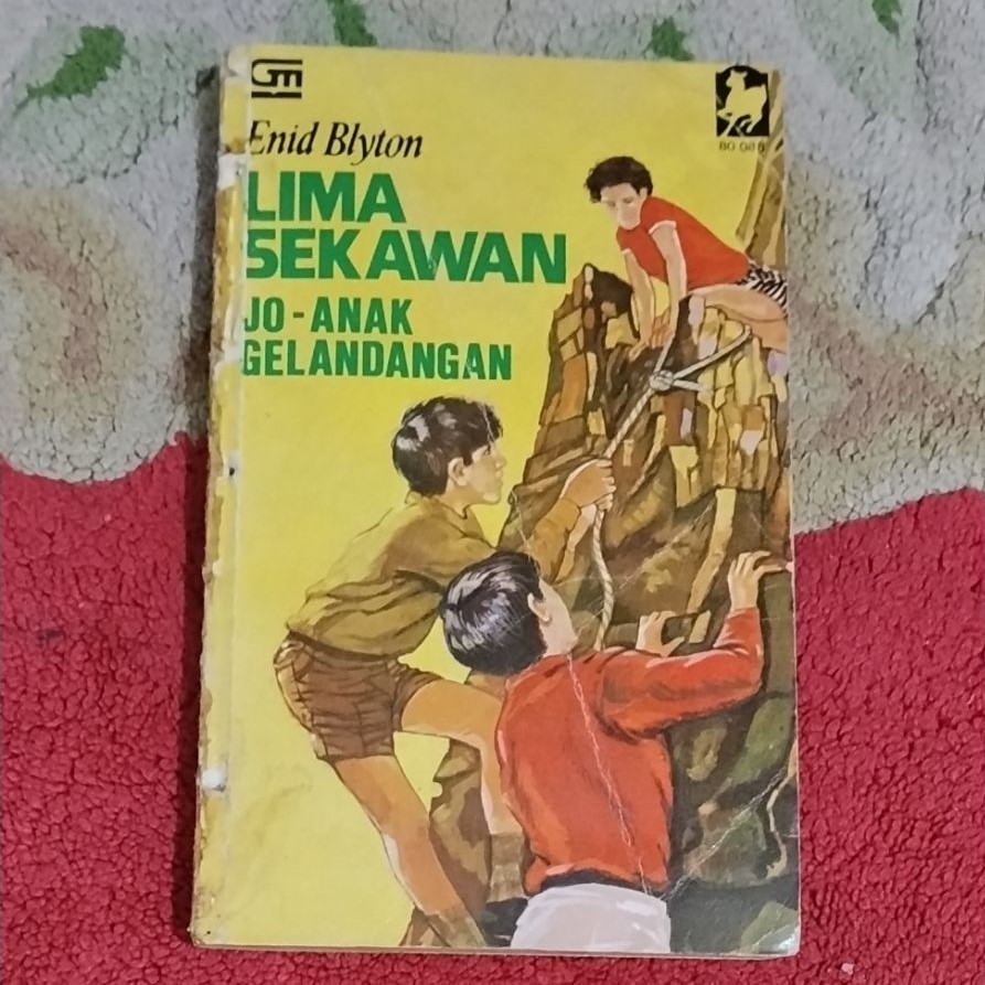 Novel Lima Sekawan Enid Blyton langka "Jo Anak Gelandangan" 100%ORI preloved koleksi pribadi