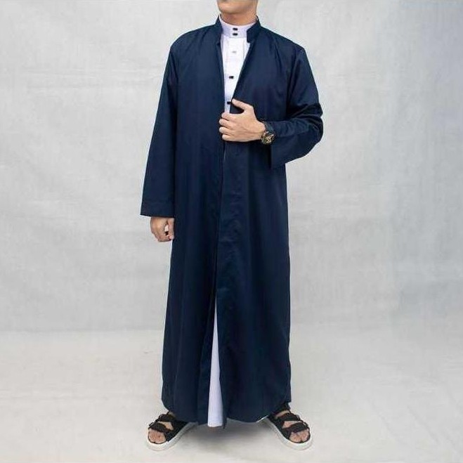 FLASH SALE Jubah Luaran Pria Dewasa Twis higt / jubah yaman habaib / jubah luaran muslim terbuka / J