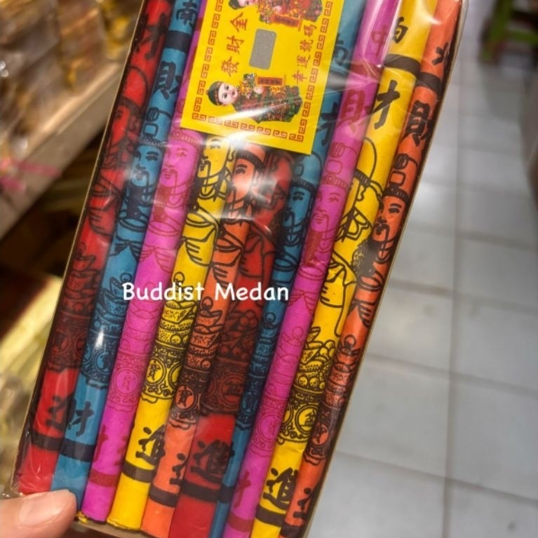 Kertas Sembahyang ulu chaisen/ kimcua fat chai Kim kotak 5warna