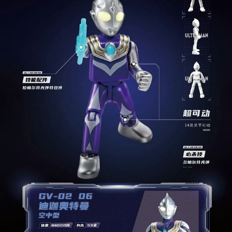 Blokees Ultraman Vol.02 - ULTRAMAN TIGA (SKY TYPE)