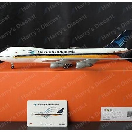 1/200 B747-200 Garuda Indonesia - Singapore Hybrid by JC Wings