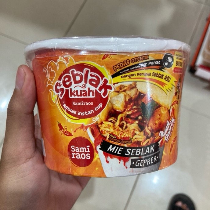 SAMIRAOS - Seblak Kuah - Seblak instant cup