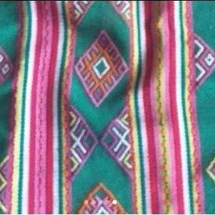 selendang tenun NTT hijau GT