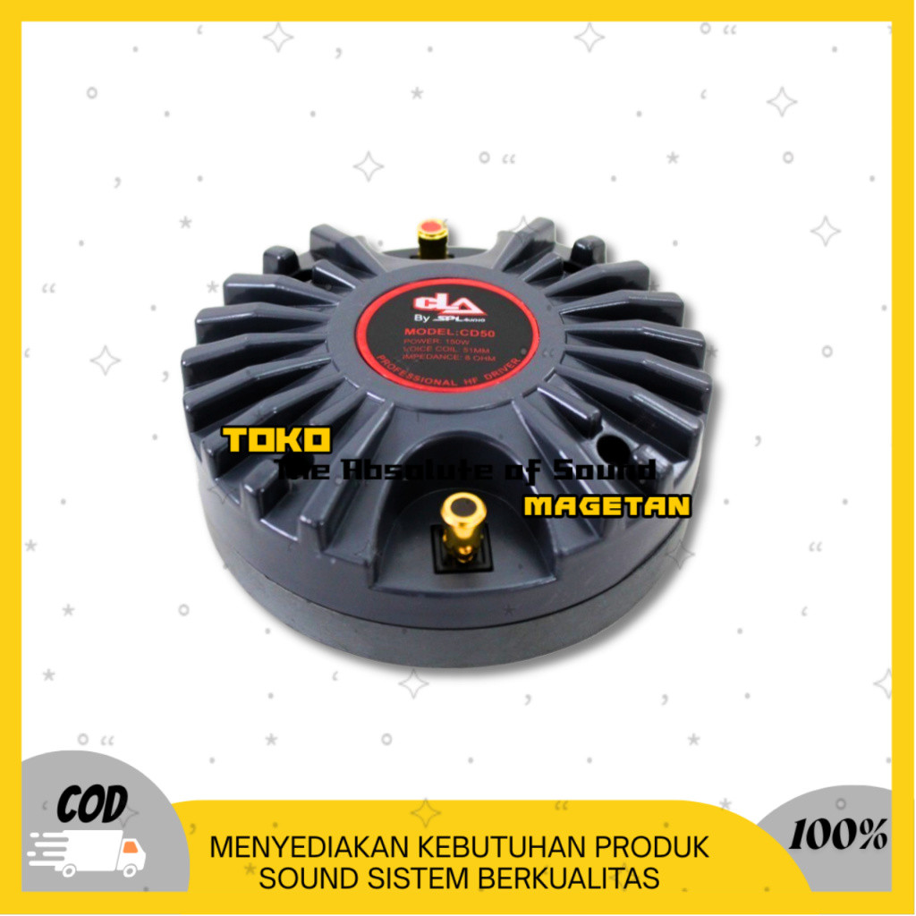 Driver Tweeter CLA By SPL Audio CD 50