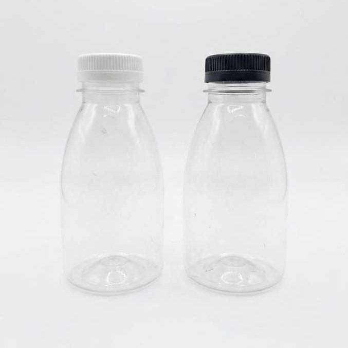 Botol Cantik 150 ml SN / Botol Plastik 150 ml SN / Botol minuman / Botol Cantik PET / Tutup SN Hitam