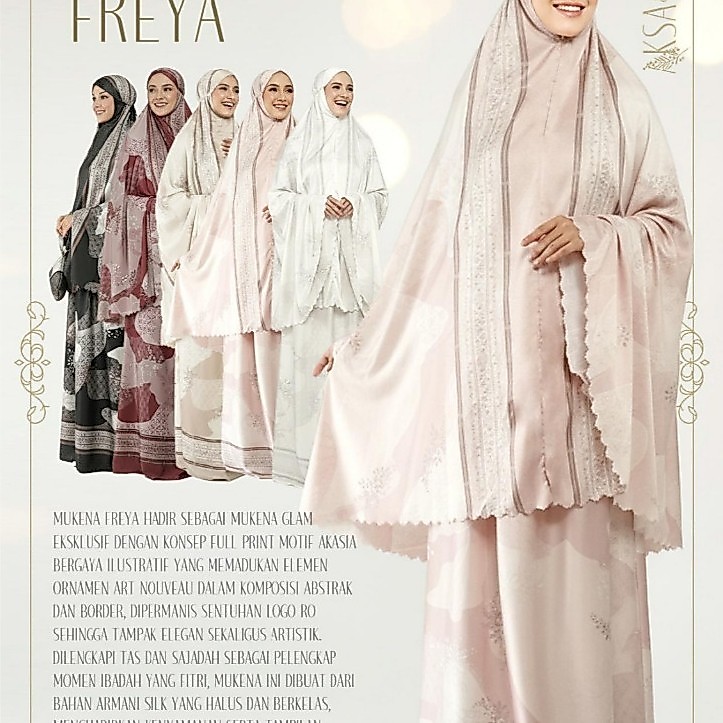 RABBANI - MUKENA FREYA - MUKENA DEWASA RABBANI - PERLENGKAPAN SHOLAT