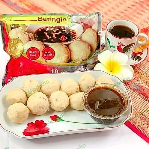 Foodcurt- Pempek Beringin Palembang Isi - Pempek Bulat/Adaan