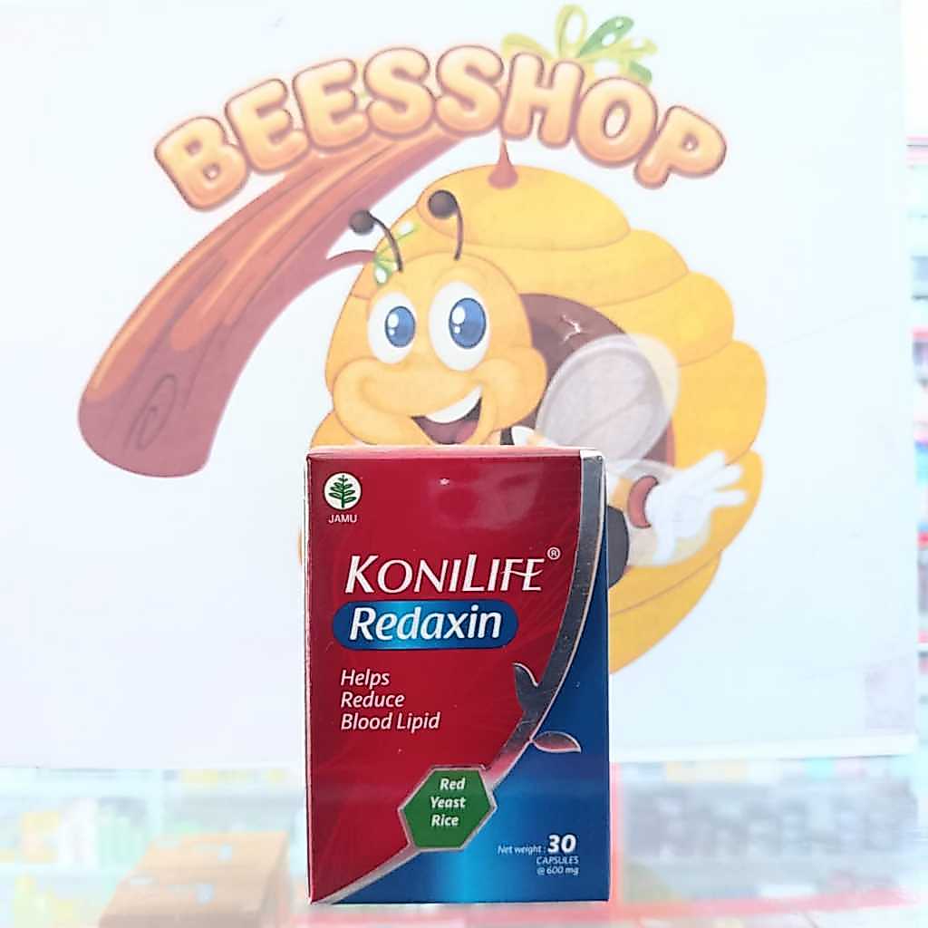 Konilife Redaxin Food Supplement Botol 30 Menurunkan Kolesterol, Halal