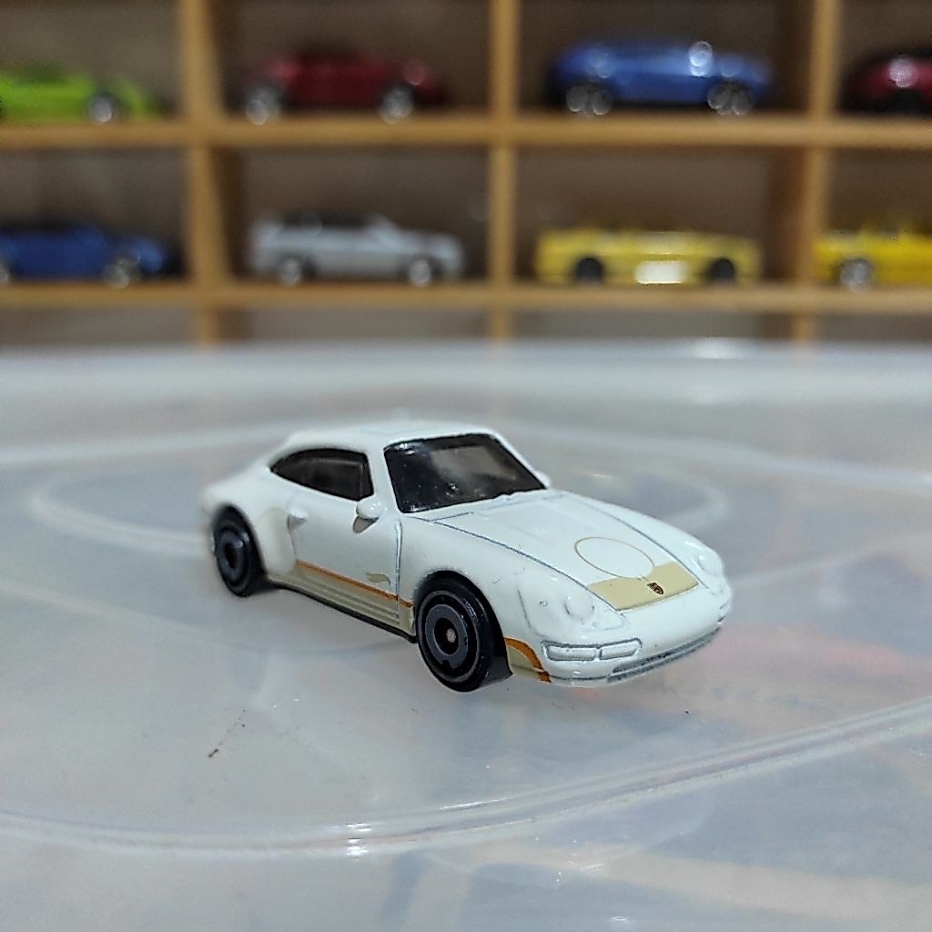 hot wheels 1996 porsche carrera putih loose