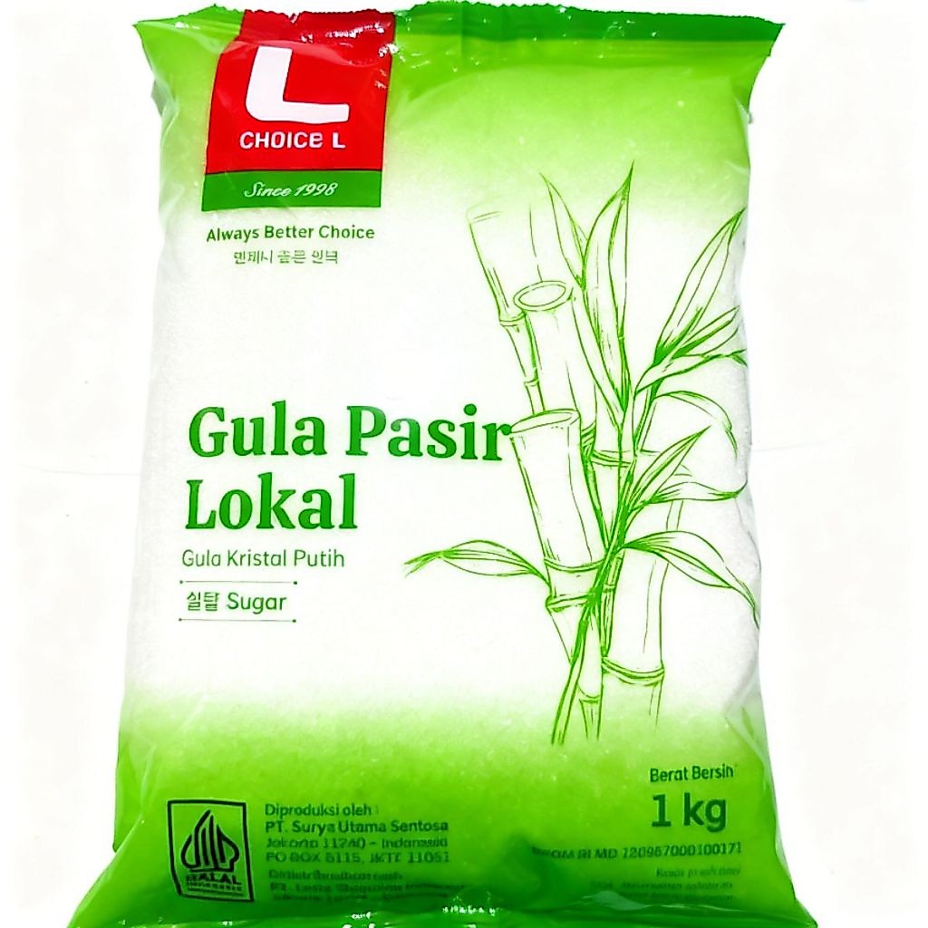 Gula Pasir Choice L , gula pasir serbaguna 1 kg