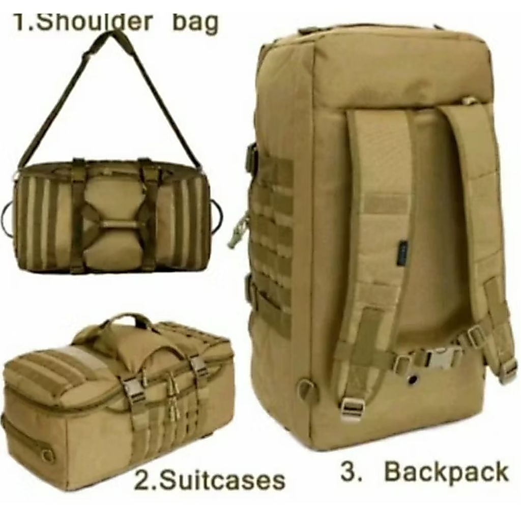Tad Koper TNI Polri Brimob Ukuran Jumbo 75 L Cordura Kuat Awet Tahan Lama