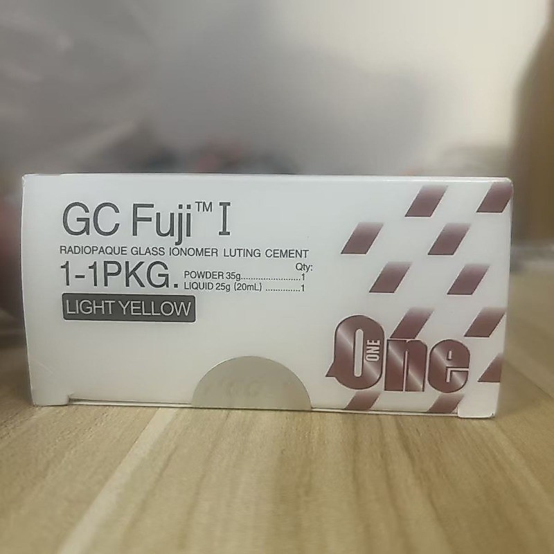 Dental Cavities Materials GC Fuji I Dental Glass Ionomer Cement Bonded Porcelain Crown All Ceramic M