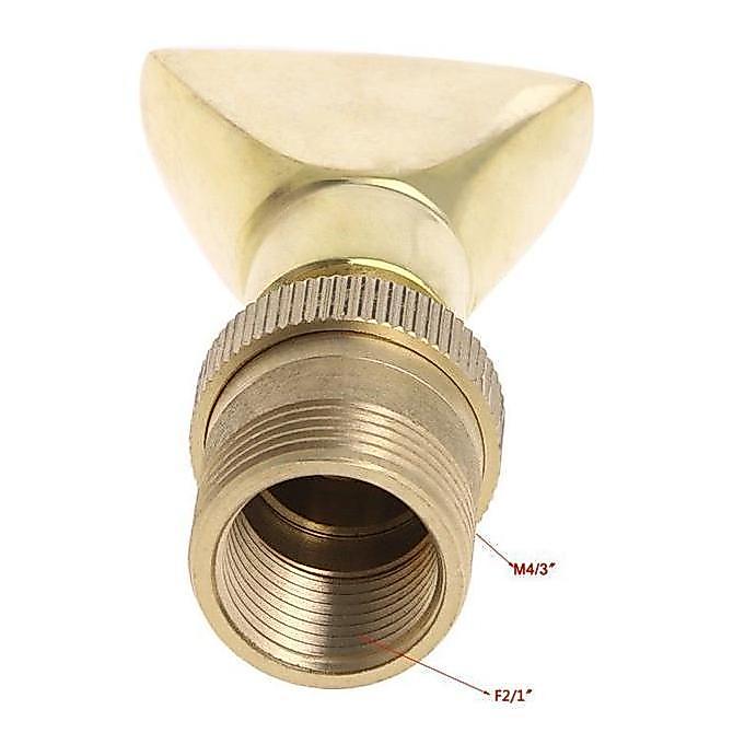 Kepala Nozzle Kolam Air Mancur / Nosel Air Mancur Bahan Kuningan / Fountain Pond Nozzle