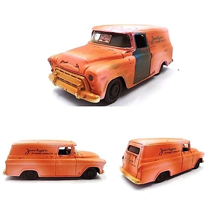 Jada For Sale 57 Chevy Suburban Orange Loose Diecast 1/64 Original