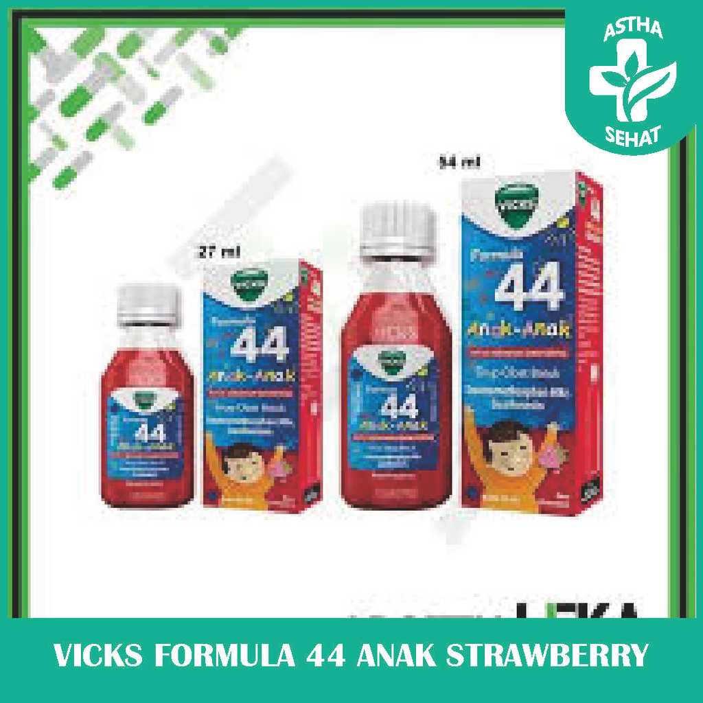 Vicks Formula 44  Anak - Strawberry
