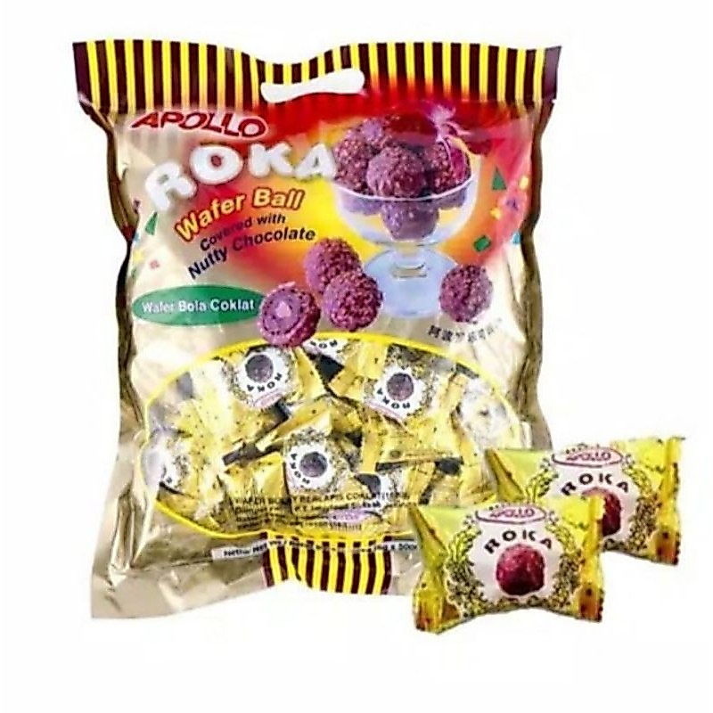 roka coklat atau apollo roka isi 70pcs